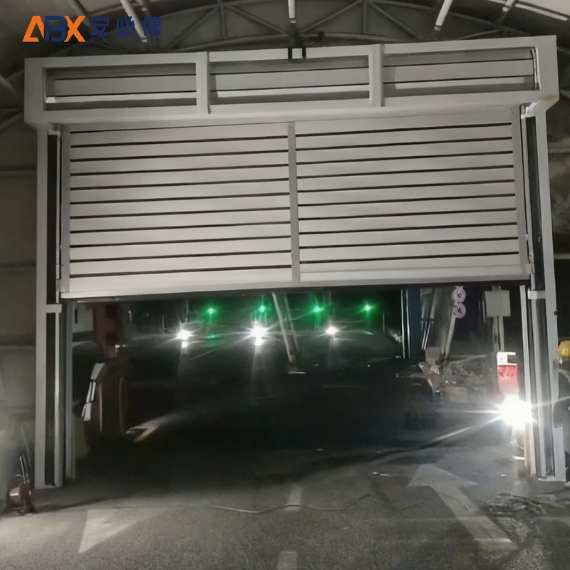 上海消防高速门